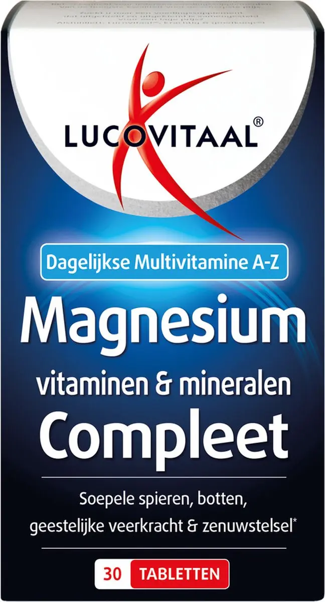 Lucovitaal Magnesium Vitamine & Mineralen 30 tabletten