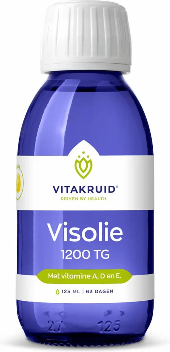Vitakruid Visolie 1200 TG Vloeibaar - 2x125ml