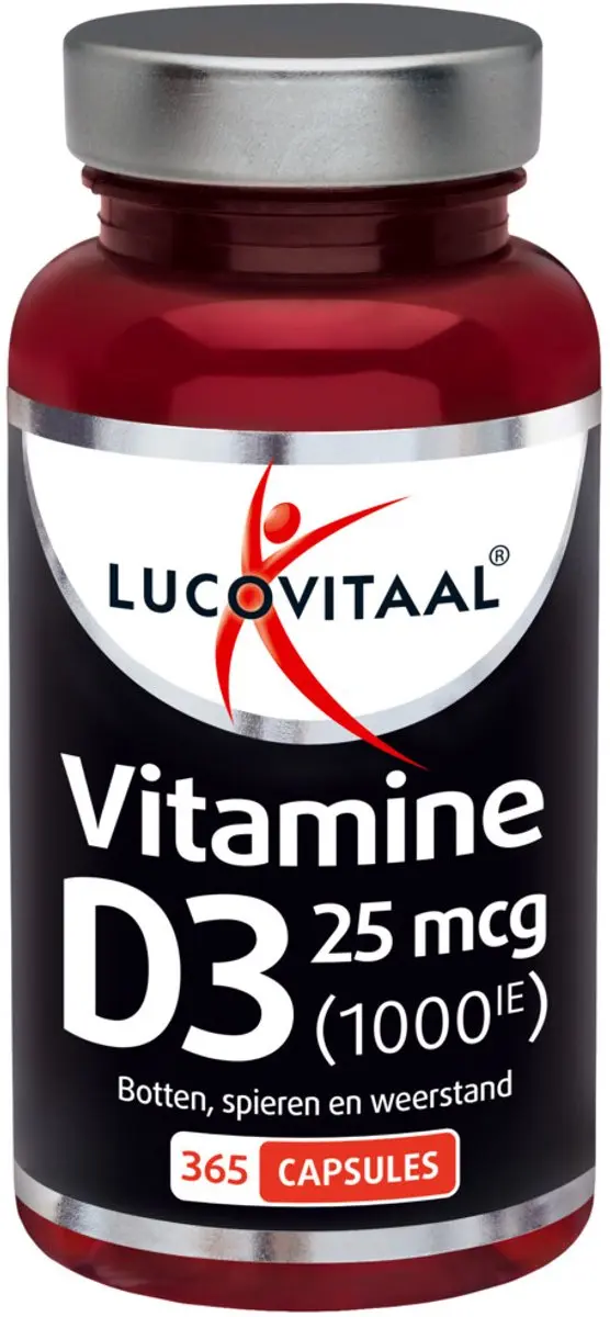 Lucovitaal Vitamine D3 25mcg - 730 Capsules