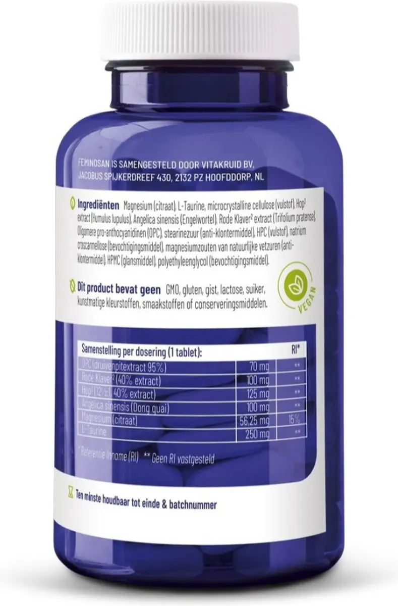 Vitakruid Feminosan 90 Tabletten