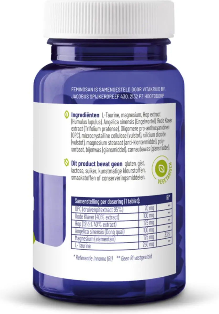 Vitakruid Feminosan 90 Tabletten