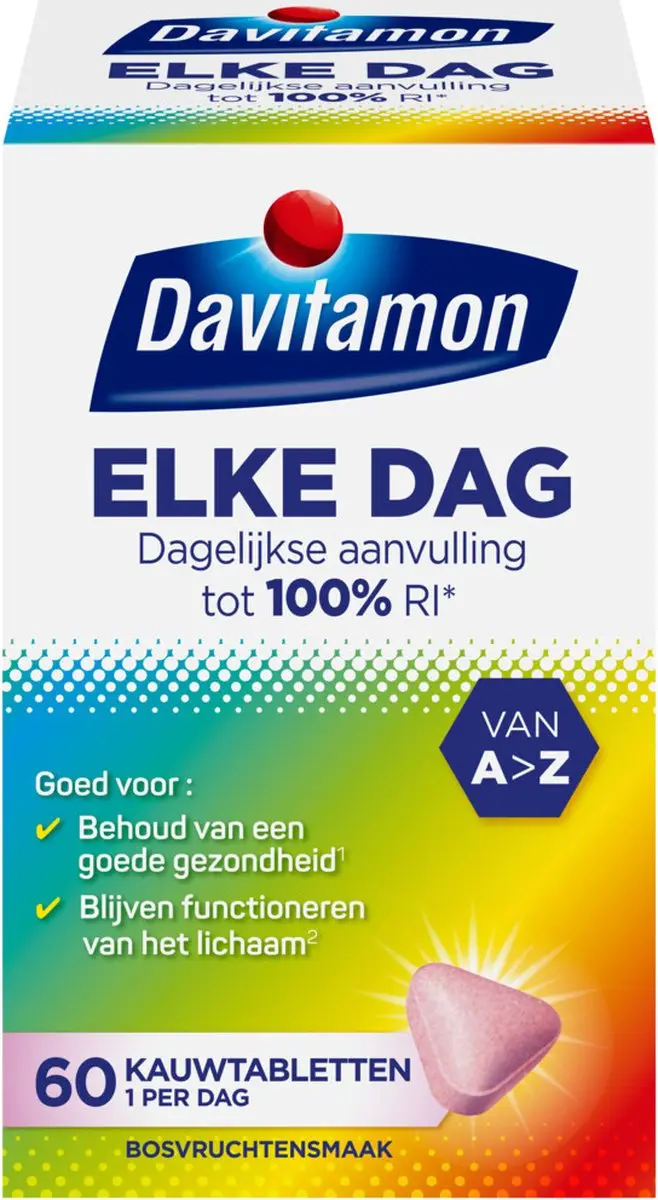 Davitamon Elke Dag Kauwtabletten