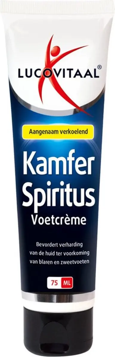 Lucovitaal Kamfer Spiritus Voetcrème 75ml