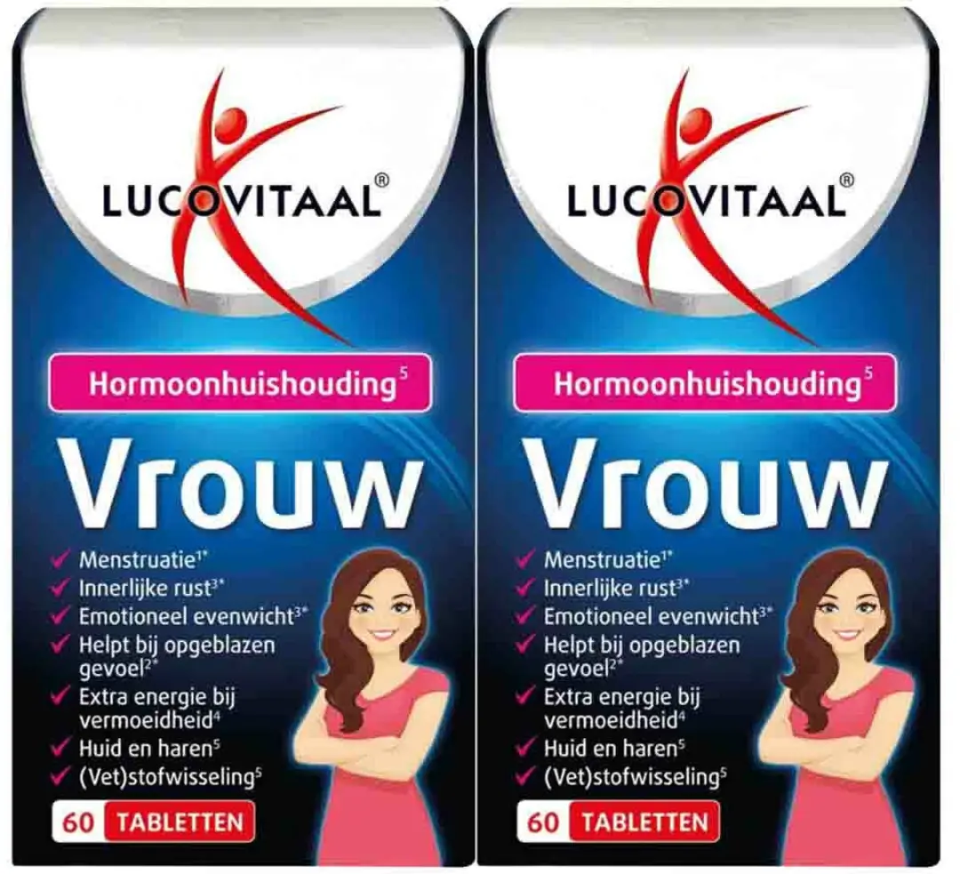 Lucovitaal Vrouw Hormoonsupport 120 tabletten