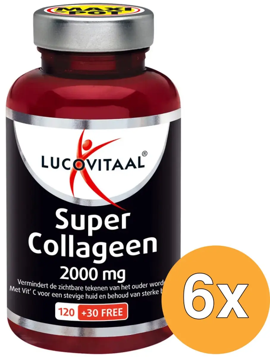 Lucovitaal Super Collageen 2000mg 900 tabletten