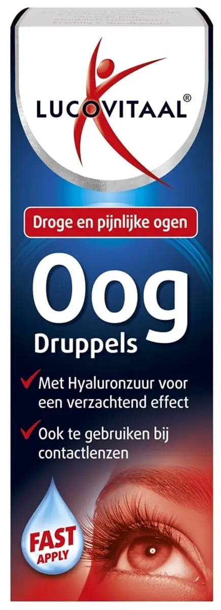 Lucovitaal Oogdruppels Droge Ogen 10ml - 2 Stuks