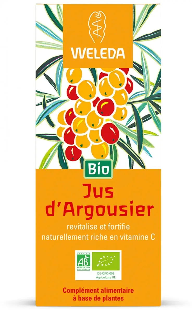 Weleda Duindoornsap Bio 200ml