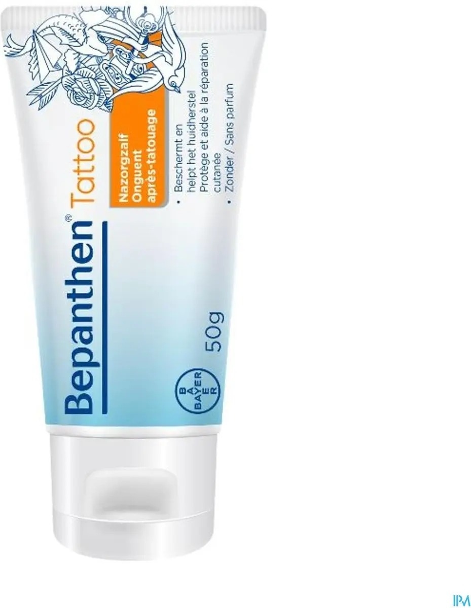 Bepanthen Tattoo Zalf 50g - afbeelding 6 van 6