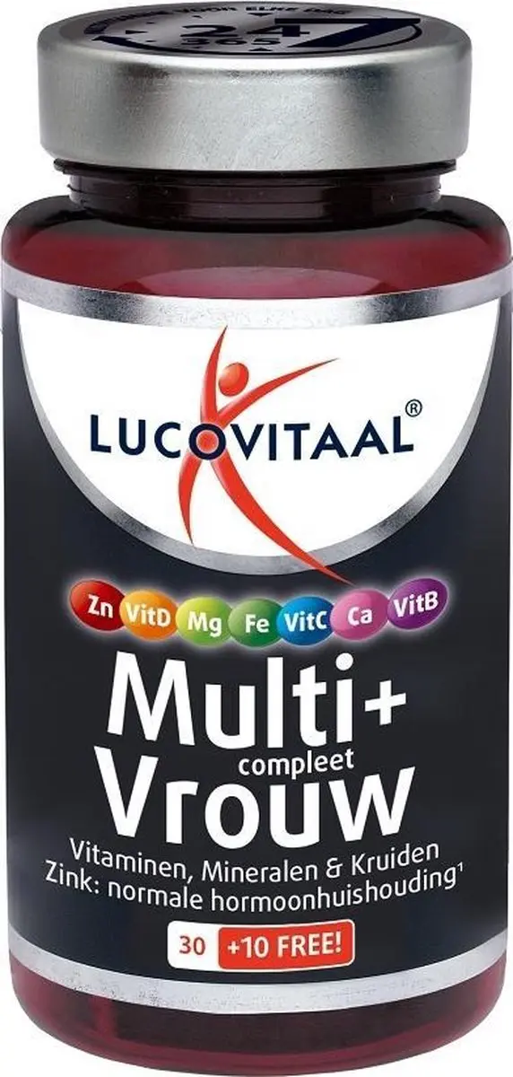 Lucovitaal Compleet Vrouw Multivitamine