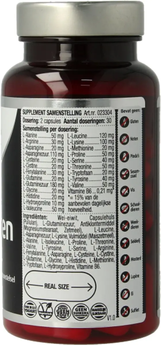 Lucovitaal Aminozuren Compleet + B6 60 Capsules