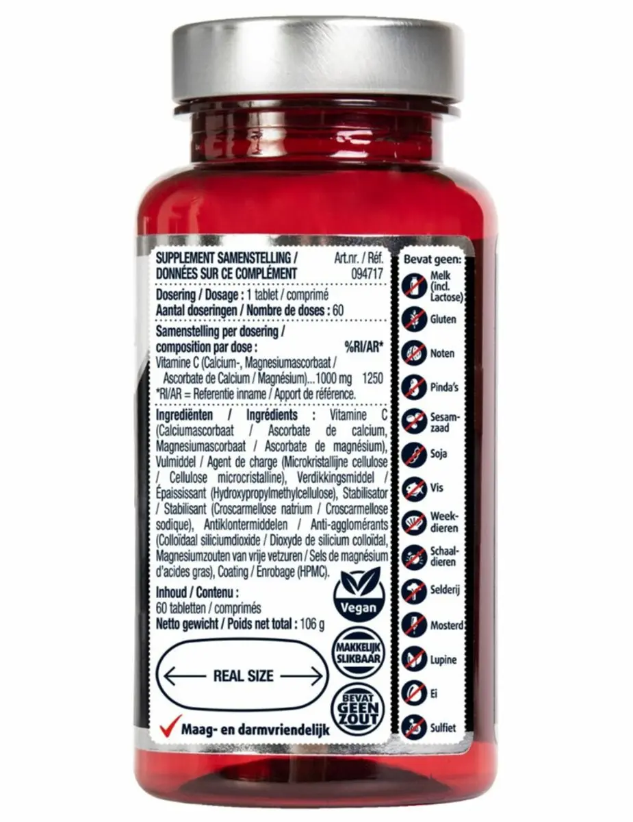 Lucovitaal Vitamine C Gebufferd 120 tabletten - 2x60