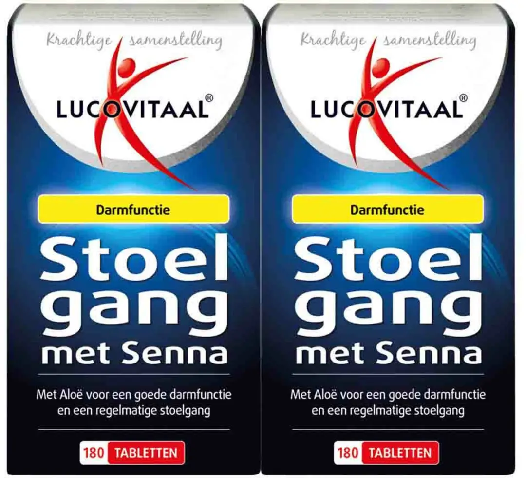 Lucovitaal Stoelgang met Senna - 2x180 tabletten