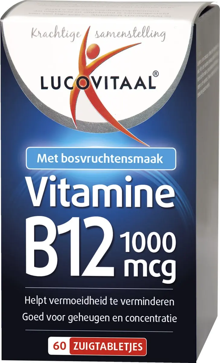 Lucovitaal Vitamine B12 1000 µg Kauwtabletten