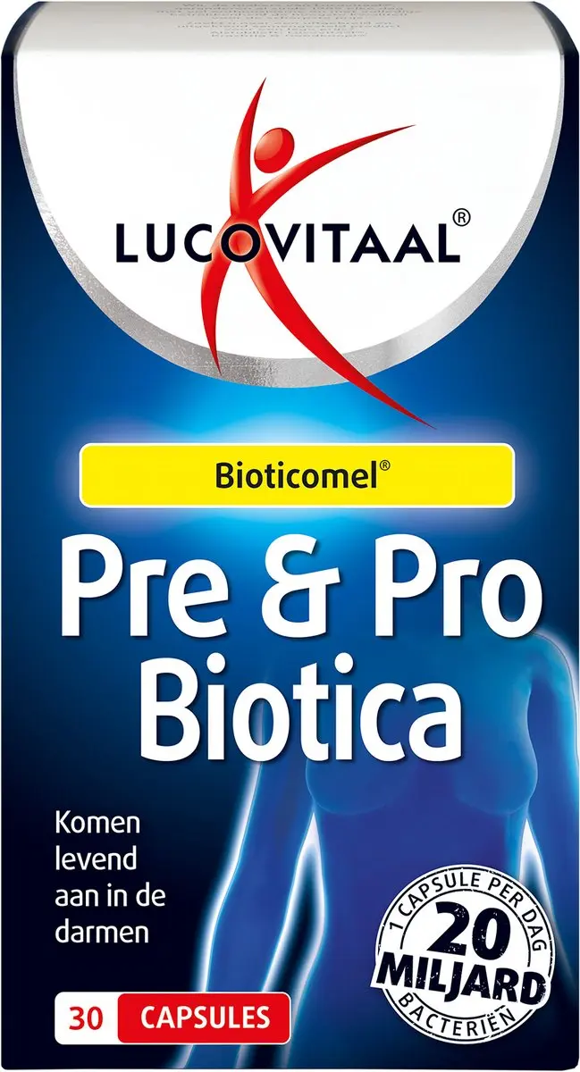 Lucovitaal Bioticomel Prebiotica 30 Capsules