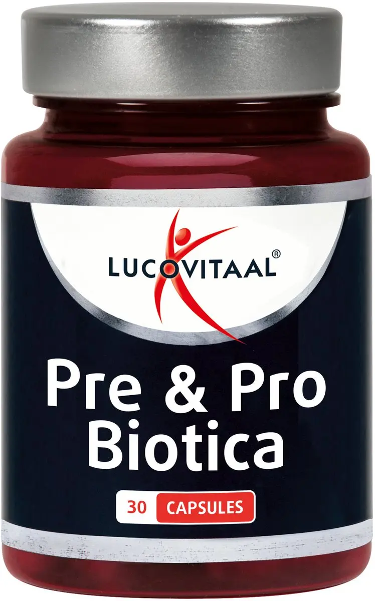 Lucovitaal Bioticomel Prebiotica 30 Capsules - 20 Miljard