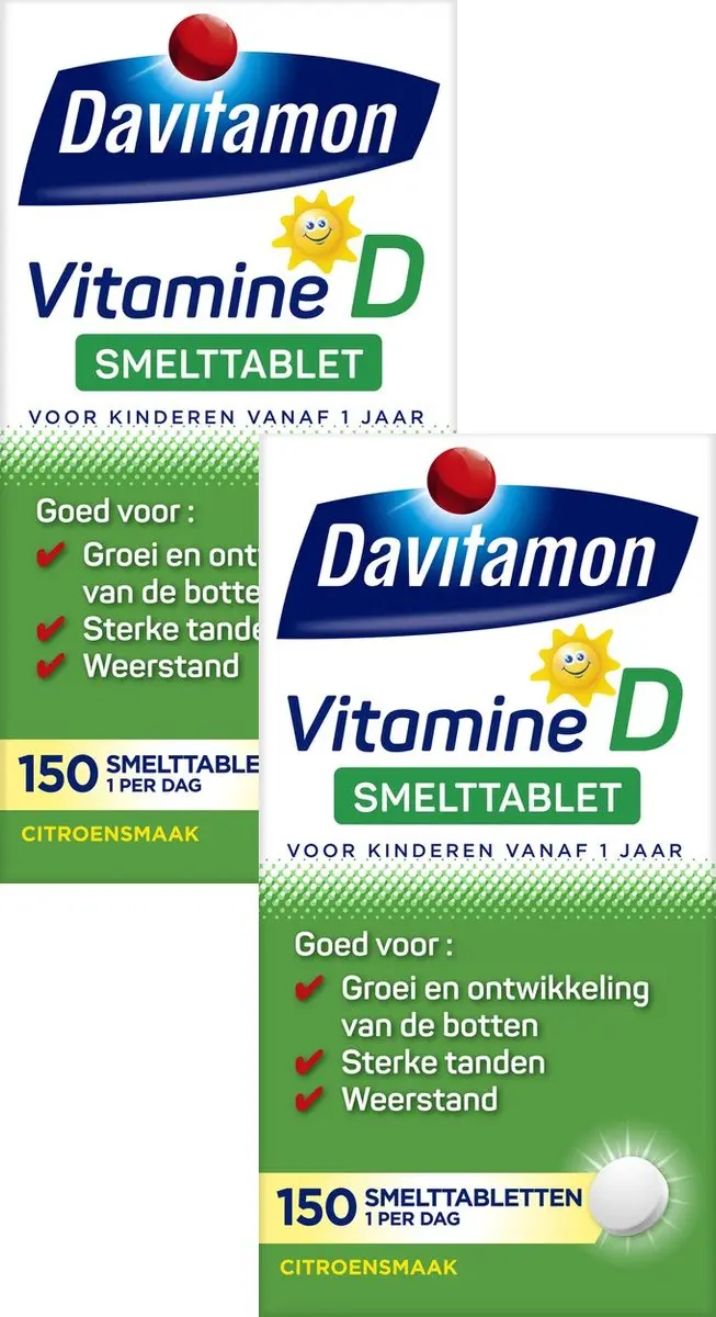 Davitamon Vitamine D Kinderen Smelttablet