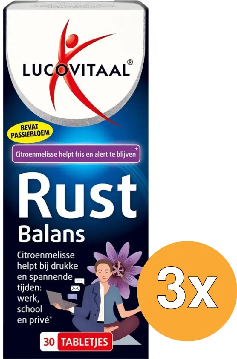 Lucovitaal Rust Balans 30 tabletten