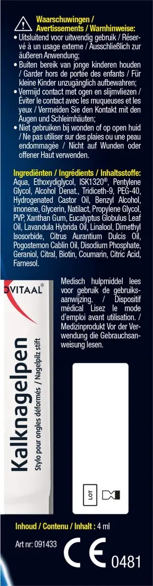 Lucovitaal Kalknagel Pen 4ml