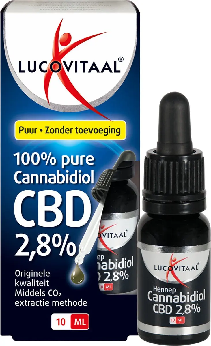 Lucovitaal CBD 2.8% Voedingssupplement 10ml