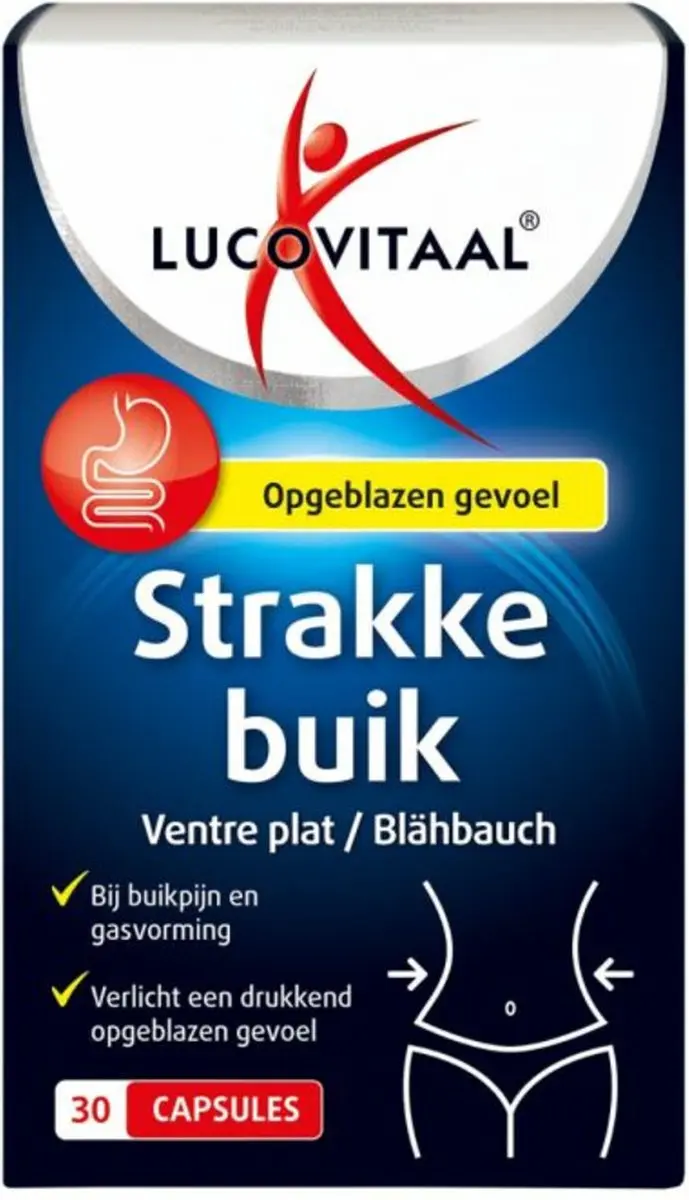 Lucovitaal Strakke Buik Capsules - 60 Stuks (2x30)