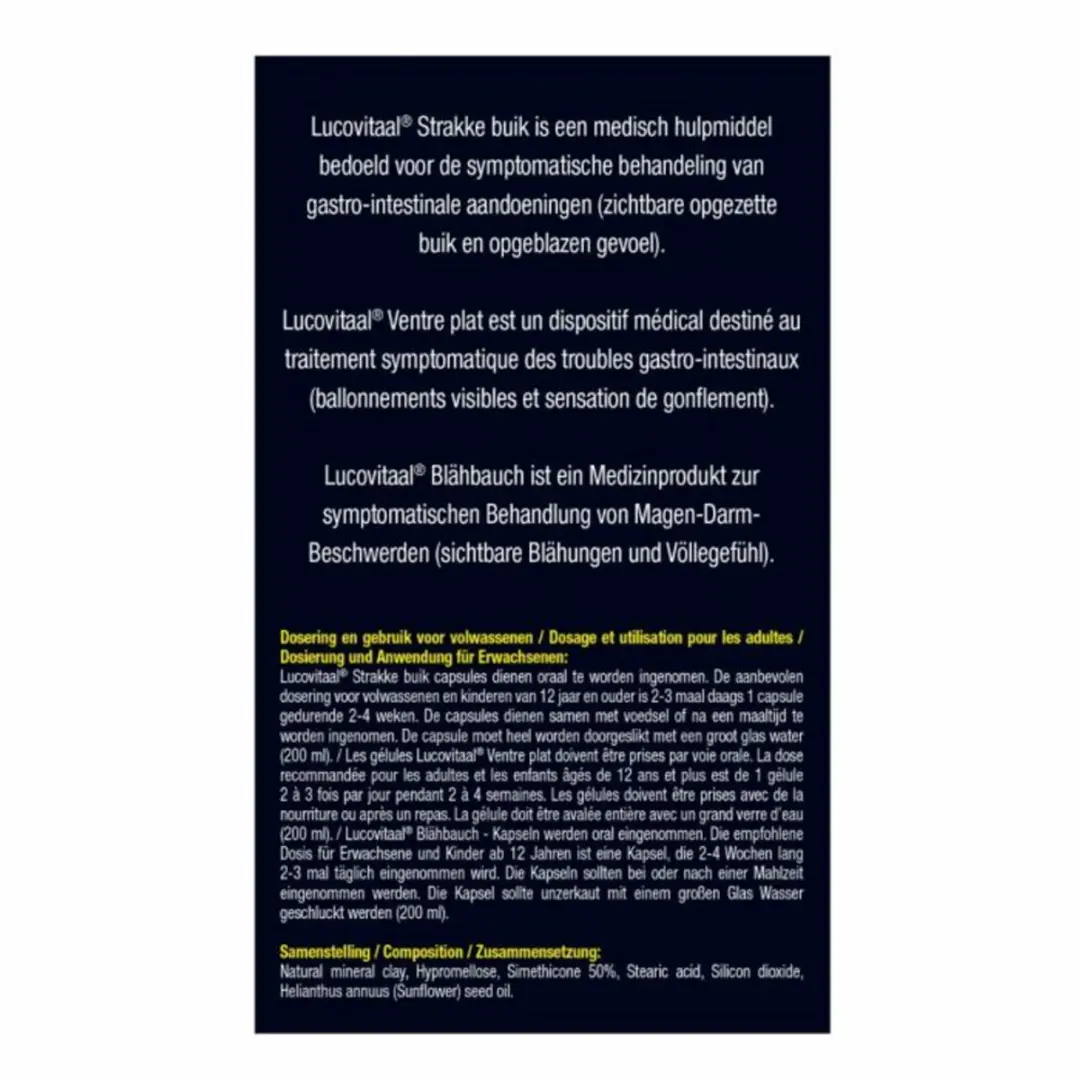 Lucovitaal Strakke Buik Capsules