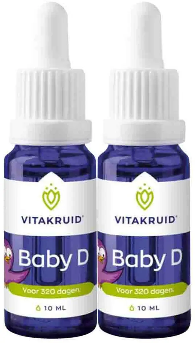 Vitakruid Baby Vitamine D 2x10ml