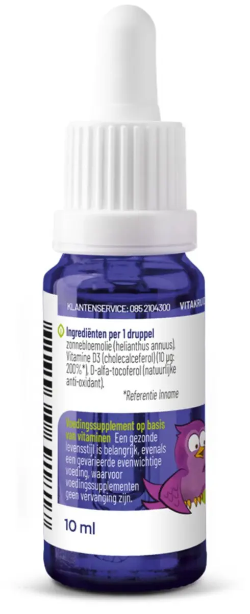 Vitakruid Baby Vitamine D 2x10ml