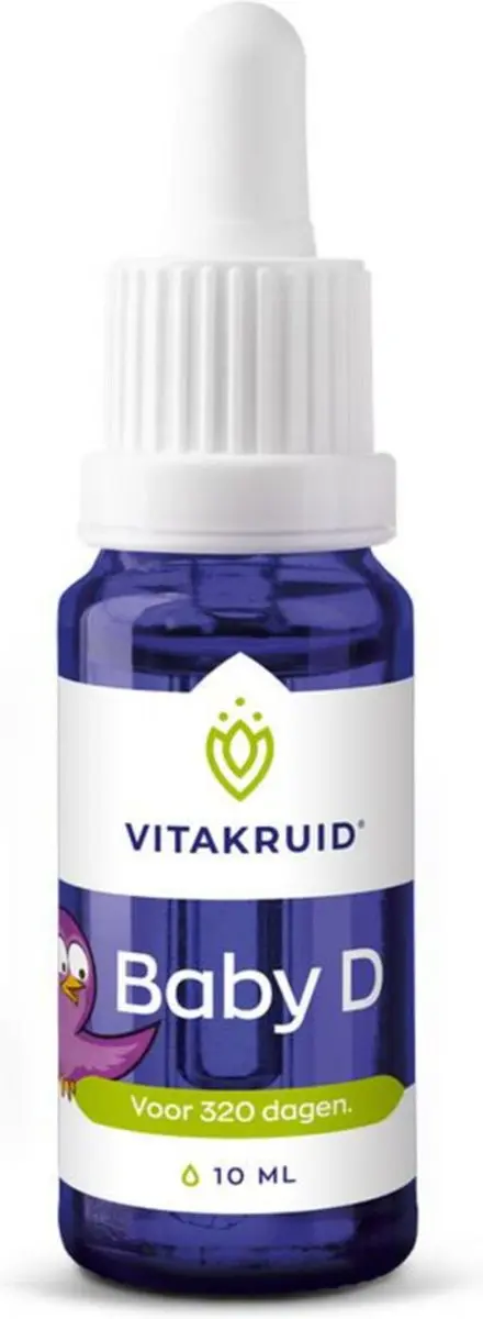Vitakruid Baby Vitamine D 2x10ml