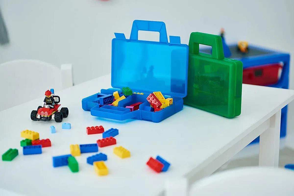 LEGO Sorteerkoffer To Go - Polypropyleen - Groen