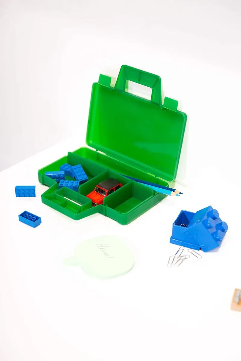 LEGO Sorteerkoffer To Go - Polypropyleen - Groen - afbeelding 6 van 6