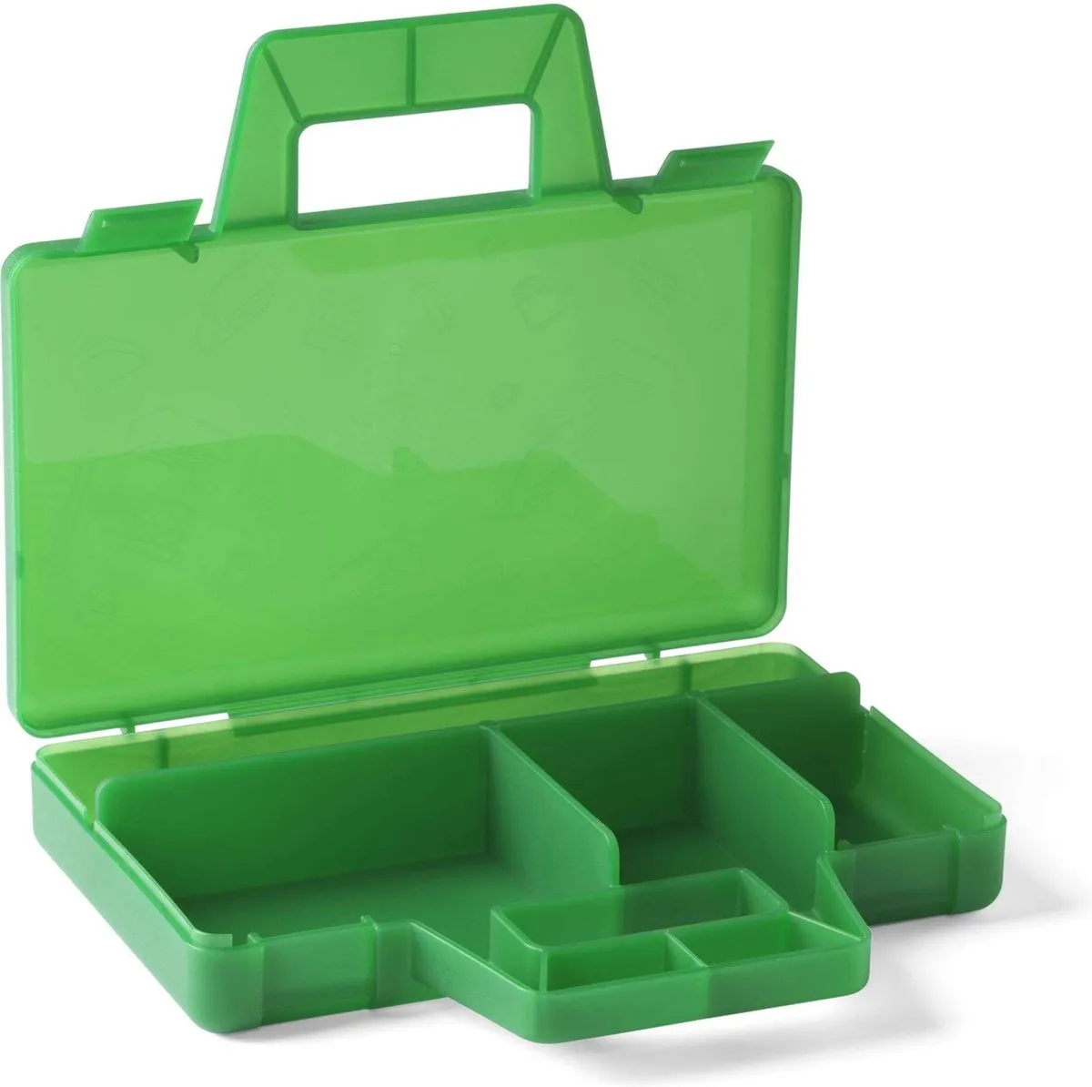 LEGO Sorteerkoffer To Go - Polypropyleen - Groen
