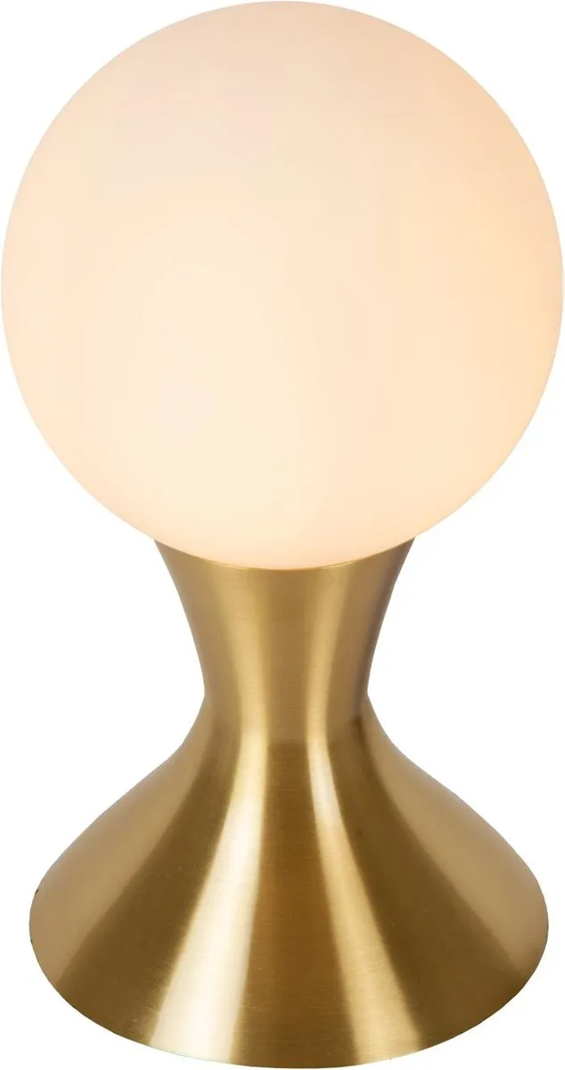 Lucide MOYA Tafellamp Ø12cm Mat Goud/Messing