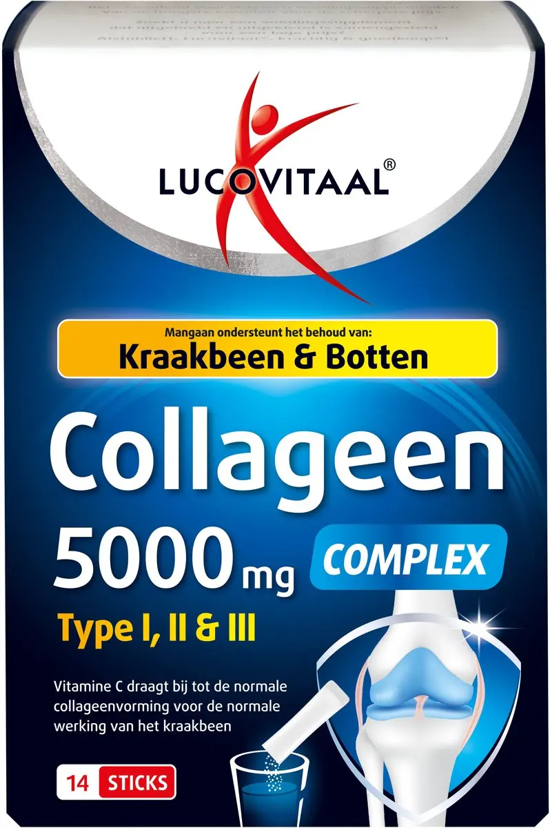 Lucovitaal Collageen Complex 5000mg Sticks