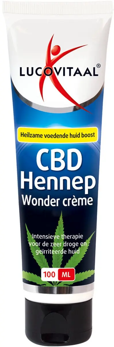 Lucovitaal Hennep CBD Crème 100ml - 3 Stuks