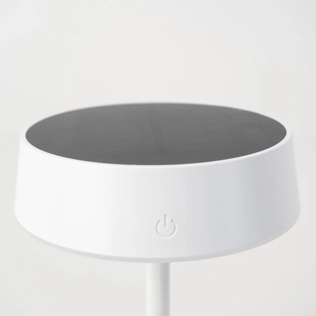 Eglo Simeri Oplaadbare Solar Tafellamp - Wit - 22 uur - afbeelding 2 van 6