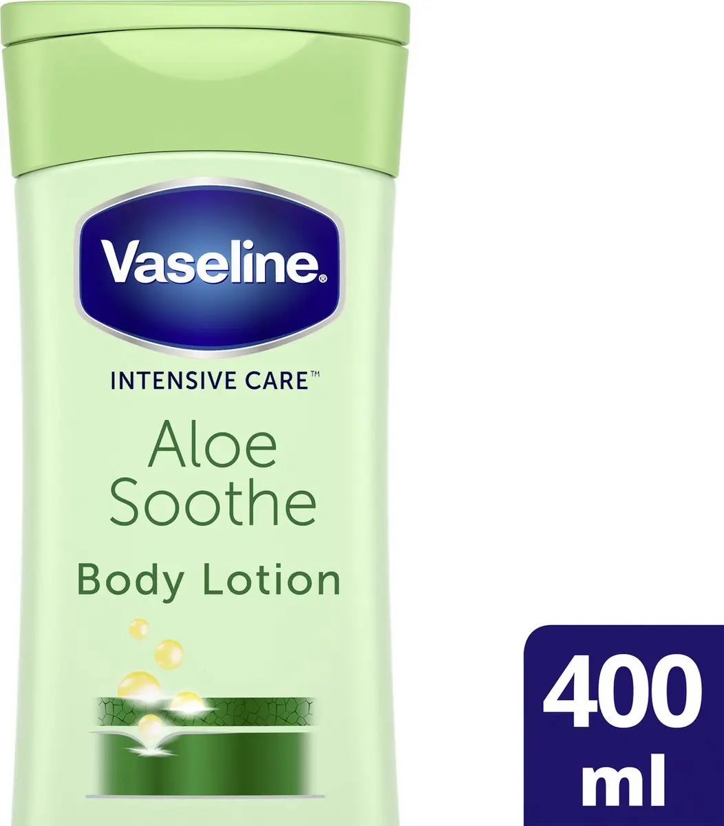 Vaseline Intensive Care Aloe Soothe Bodylotion 400ml - 12 Stuks - afbeelding 6 van 6