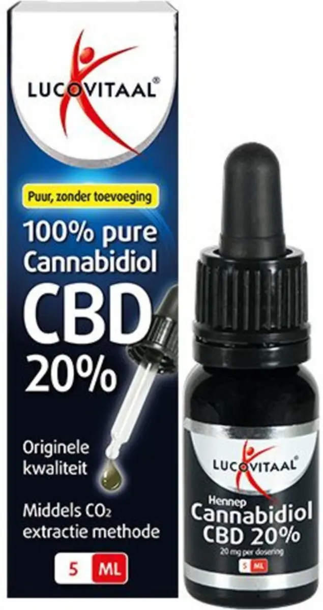 Lucovitaal CBD Olie 20% 5ml