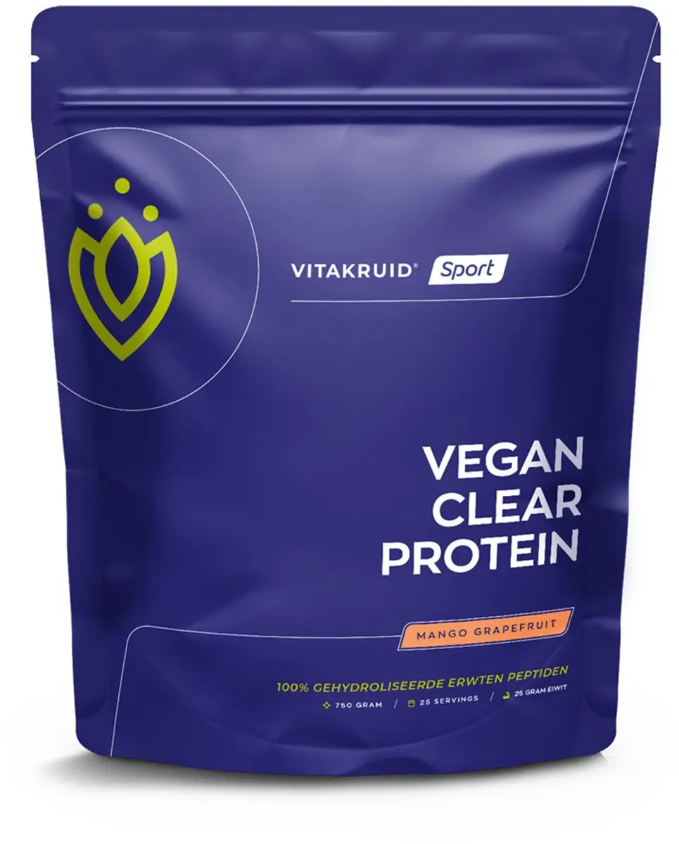 Vitakruid Vegan Clear Protein Mango Grapefruit 750g