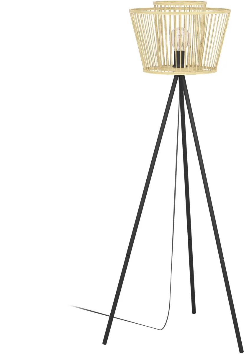Eglo Hykeham Vloerlamp E27 129,5cm