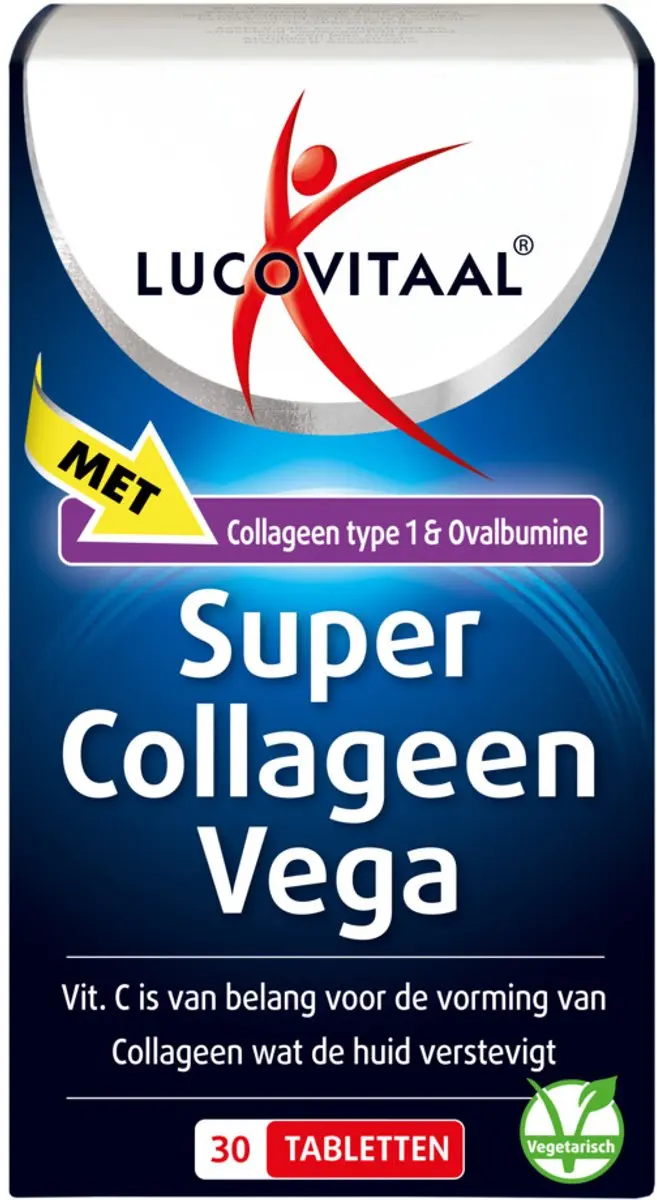 Lucovitaal Collageen Vega Super 90 tabletten - 3x30