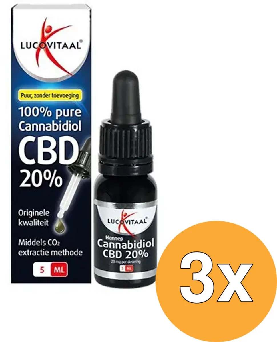 Lucovitaal CBD Olie 20%