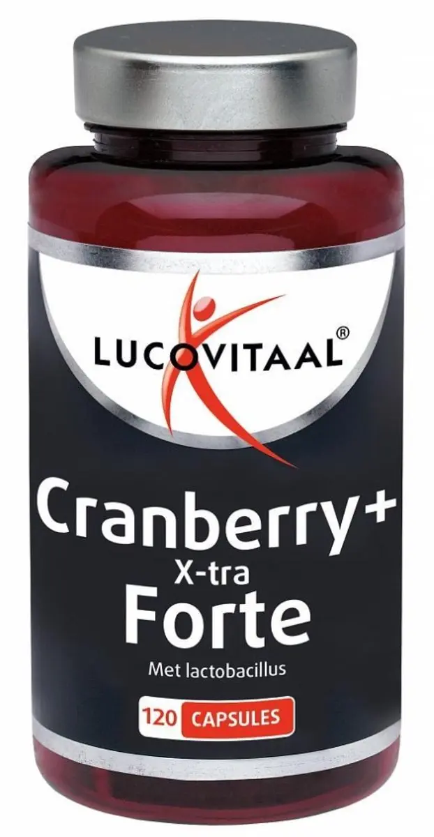 Lucovitaal Cranberry X-tra Forte Voedingssupplement 120 Capsules