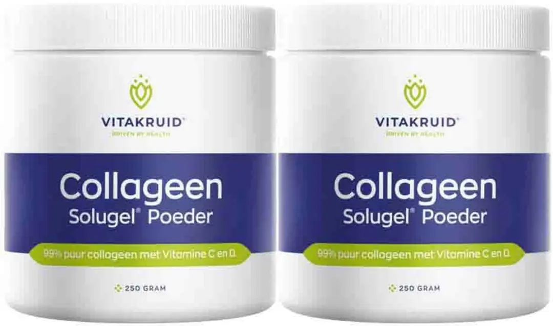 Vitakruid Collageen Solugel Poeder - 2x250g