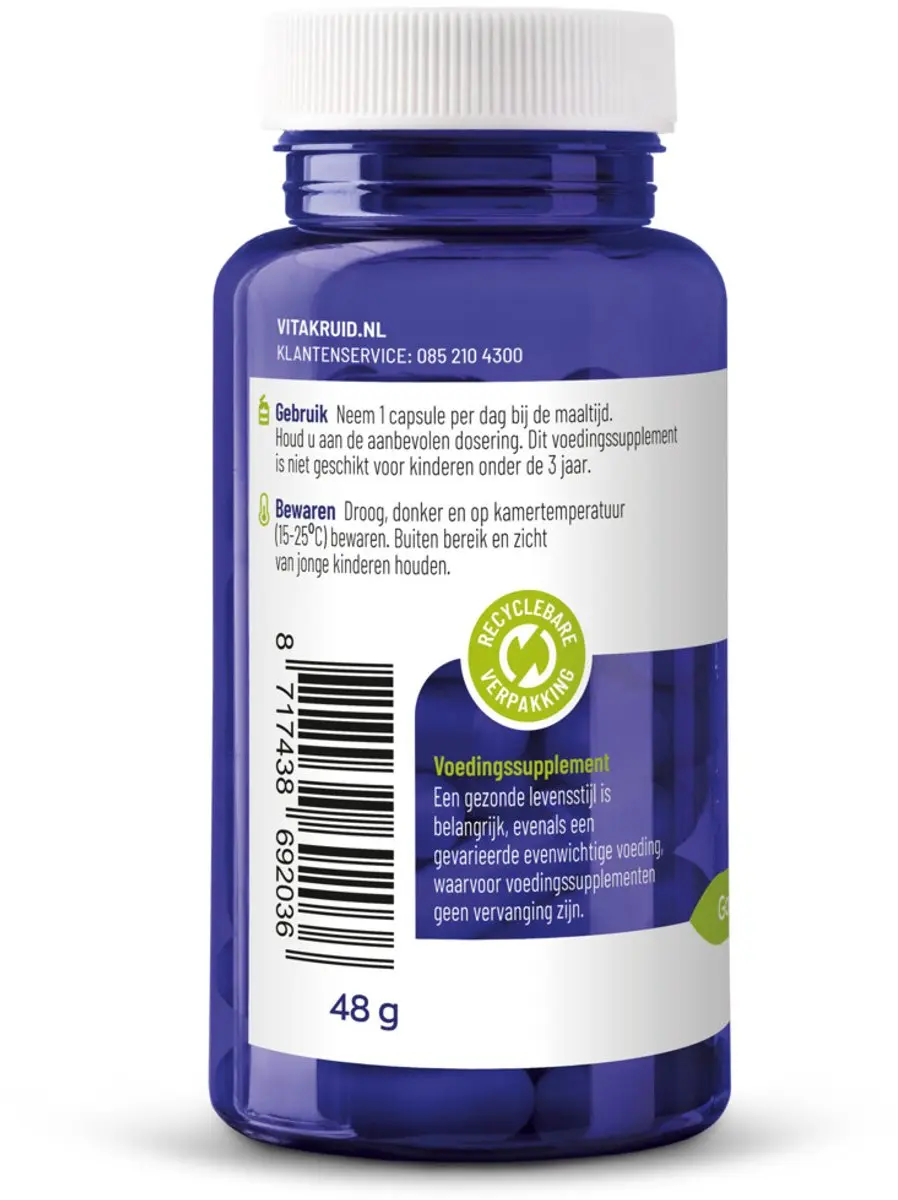 Vitakruid Vitamine A 4000 IE Vegan - 180 Capsules