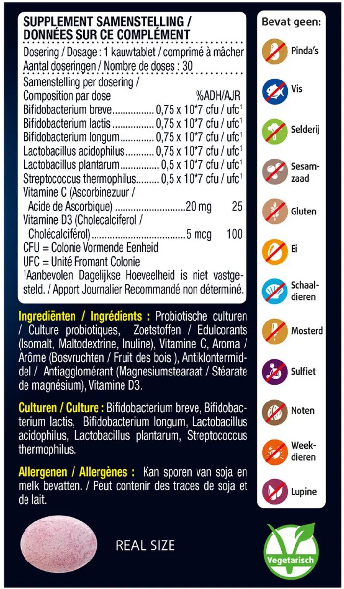 Lucovitaal Kids Kauwtabletten 30 Stuks - afbeelding 6 van 6