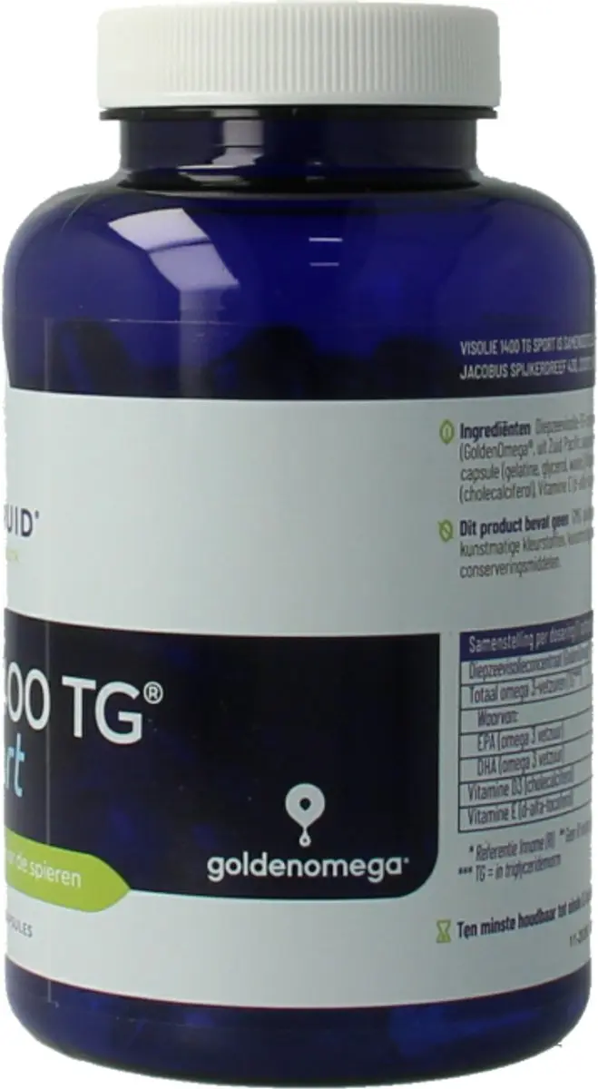 Vitakruid Visolie 1400 TG Softgels - 90 Stuks