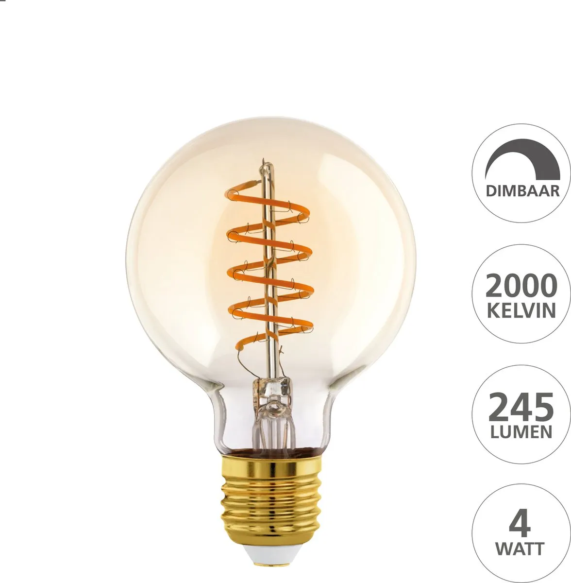 Eglo LED Lamp E27 G80