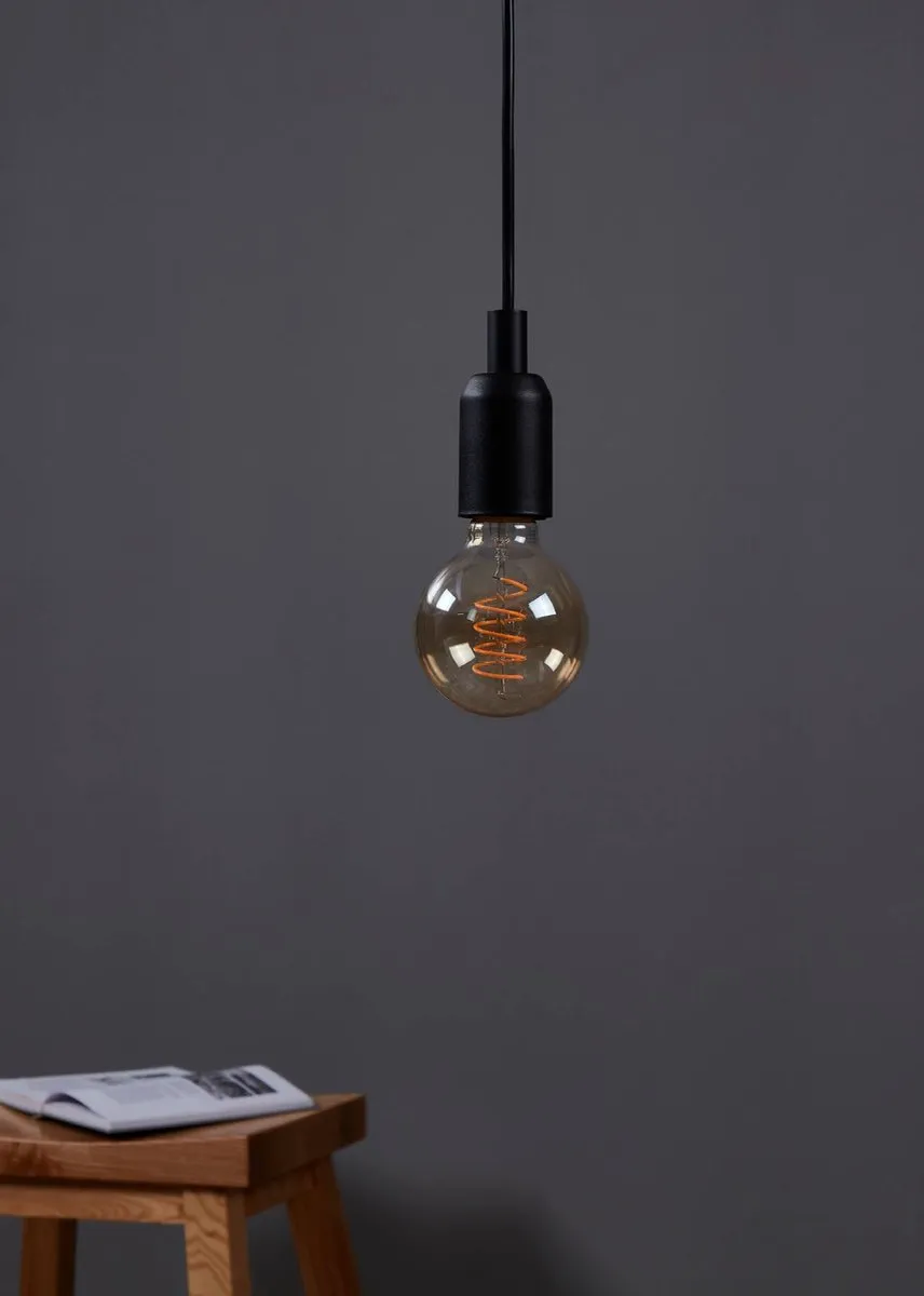 Eglo LED Lamp E27 G80 - 4W 2000K Amber - Dimbaar - afbeelding 6 van 6