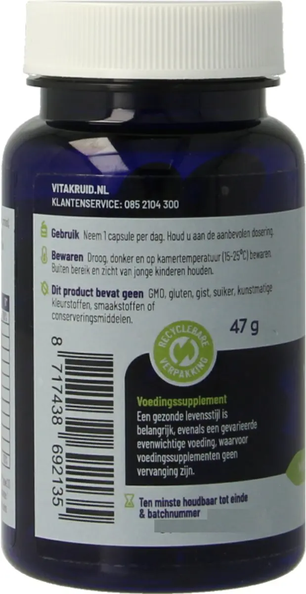 Vitakruid Vitamine E Complex 60 Capsules - afbeelding 6 van 6