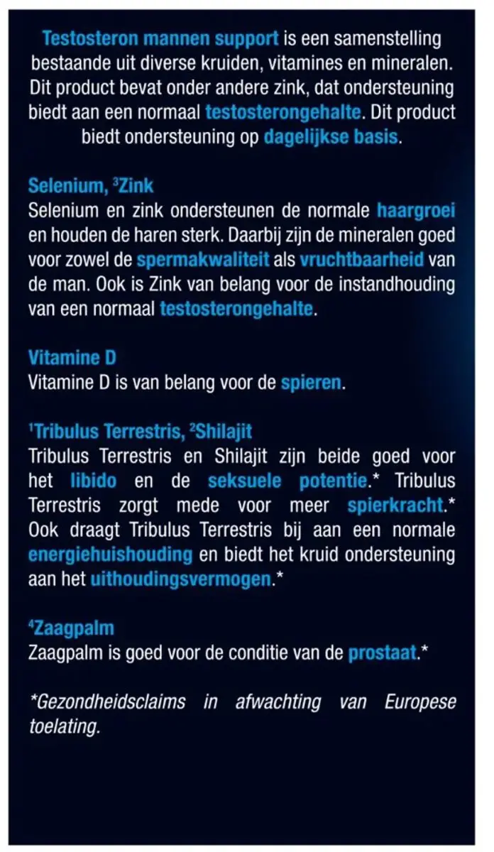 Lucovitaal Testosteron Mannen Support 300g - 2x150 Tabletten